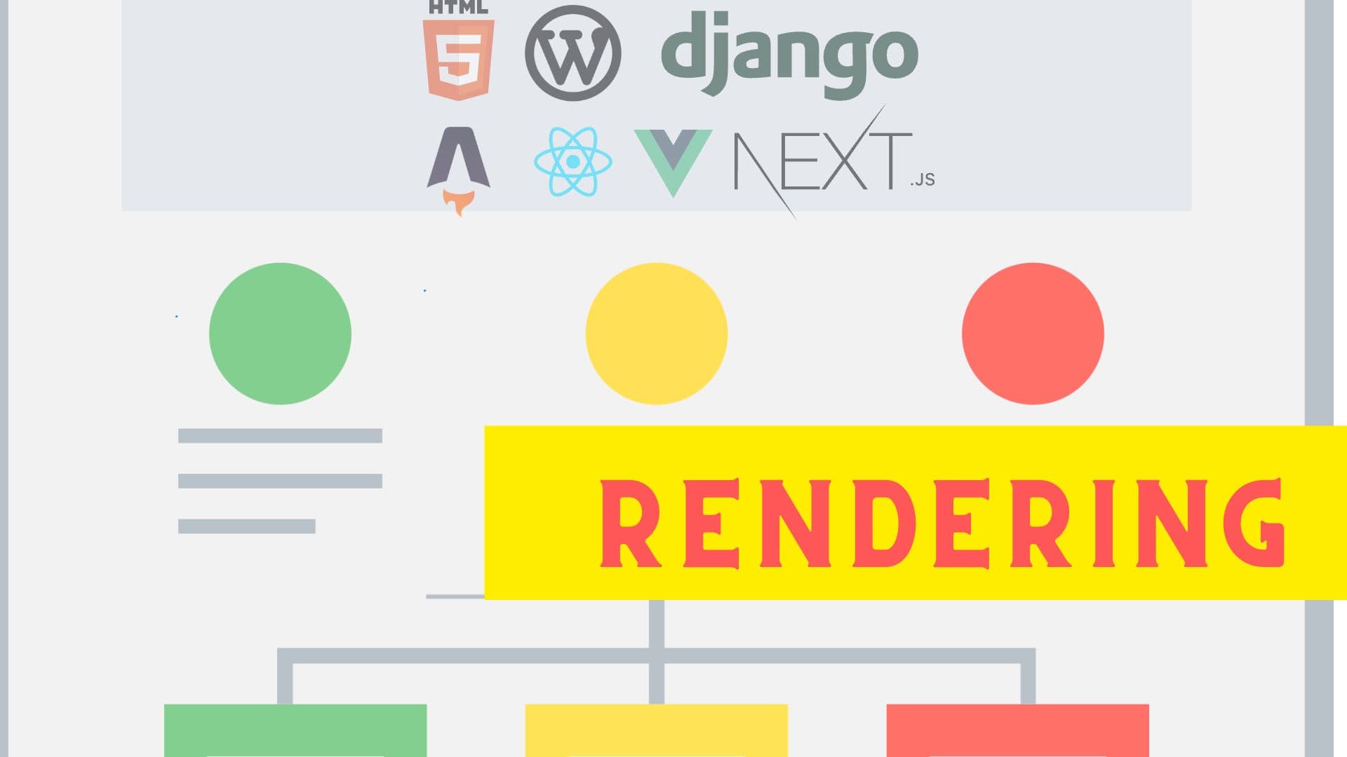 Rendering Methods for modern tech stack